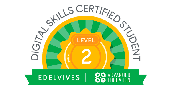 Certificación de Estudiantes: Digital Skills Certified L2 Google